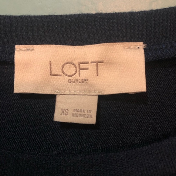 Loft Pin Striped Layered Look Shirt - Picture 12 of 15